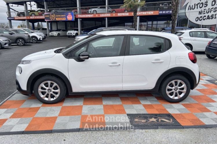 Citroen C3 SOCIETE III BlueHDi 100 FEEL NAV GPS Radar 2PL - <small></small> 9.960 € <small>TTC</small> - #10