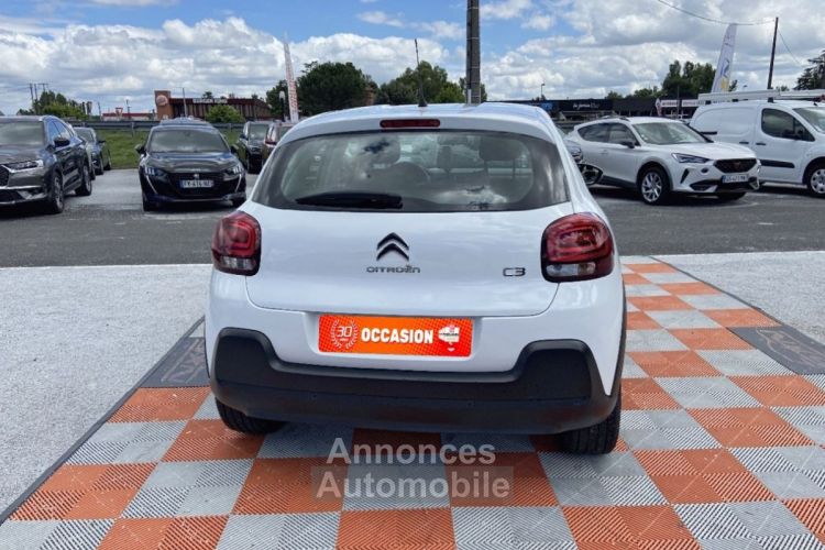 Citroen C3 SOCIETE III BlueHDi 100 FEEL NAV GPS Radar Bumpers 2PL 10800HT - <small></small> 12.980 € <small>TTC</small> - #6