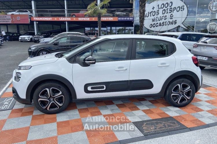 Citroen C3 SOCIETE III BlueHDi 100 FEEL NAV GPS Radar Bumpers 2PL 10800HT - <small></small> 12.980 € <small>TTC</small> - #8