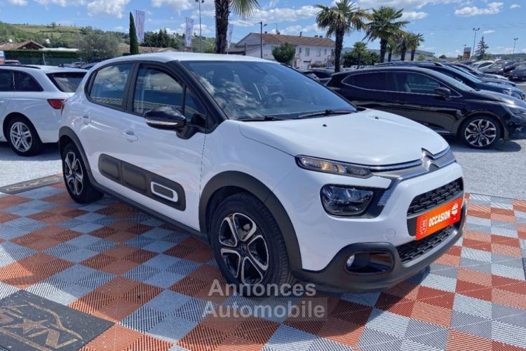 Citroen C3 SOCIETE III BlueHDi 100 FEEL NAV GPS Radar Bumpers 2PL 10800HT - <small></small> 11.988 € <small>TTC</small> - #3