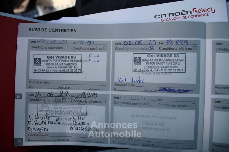 Citroen C4 Cactus II SHINE 110 CV ESSENCE GPS 3D CAMÉRA ATTELAGE RE JA 17 RÉGULATEUR BOITE AUTO EAT-6 - <small></small> 10.990 € <small>TTC</small> - #19