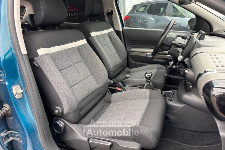 Citroen C4 Cactus PureTech 130 SS BVM6 Shine DISTRIB OK - TOIT CAM - <small></small> 10.990 € <small>TTC</small> - #12