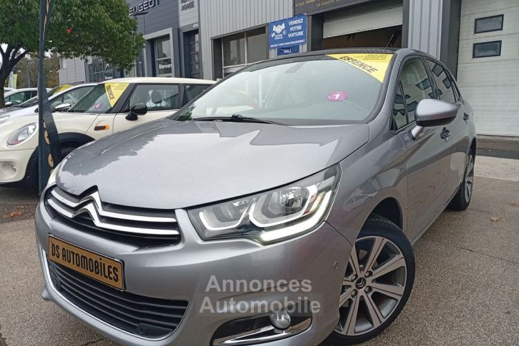 Citroen C4 Citron 130cv bva shine led cuir navigation toit pano crit air 1 ct ok garantie 12 mois 8900 - <small></small> 8.900 € <small>TTC</small> - #1