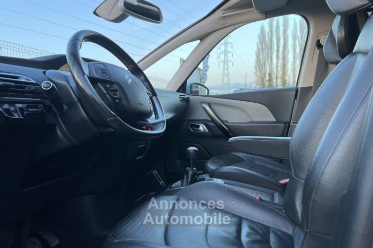 Citroen C4 Grand Picasso 1.6 HDI 115CH EXCLUSIVE 2015 / 147.000km / CUIR - GPS - CAMERA - <small></small> 10.490 € <small>TTC</small> - #10