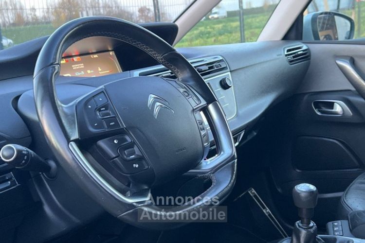 Citroen C4 Grand Picasso 1.6 HDI 115CH EXCLUSIVE 2015 / 147.000km / CUIR - GPS - CAMERA - <small></small> 10.490 € <small>TTC</small> - #11