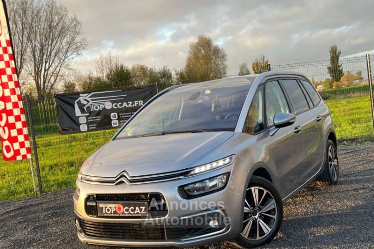 Citroen C4 GRAND SPACETOURER 2.0 HDI 150CH SHINE 05/2019 - 106.000KM - CAMERA - 7 PLACES - <small></small> 14.490 € <small>TTC</small> - #1