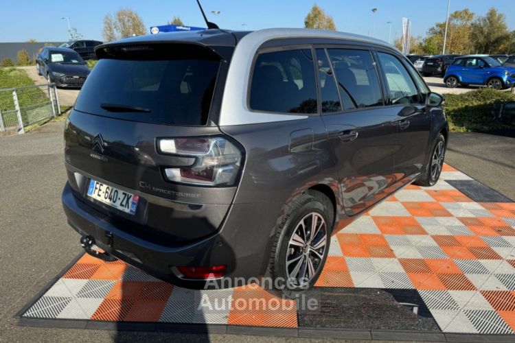 Citroen C4 GRAND SPACETOURER BlueHDi 130 BV6 SHINE Toit Pano GPS Caméra Attelage 7pl - <small></small> 14.450 € <small>TTC</small> - #5