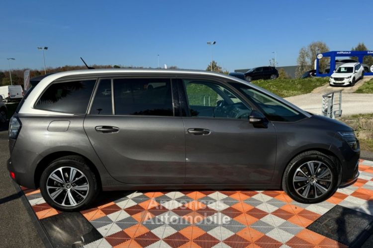 Citroen C4 GRAND SPACETOURER BlueHDi 130 BV6 SHINE Toit Pano GPS Caméra Attelage 7pl - <small></small> 14.450 € <small>TTC</small> - #7