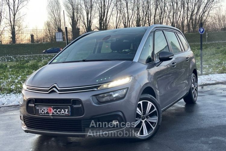 Citroen C4 GRAND SPACETOURER BLUEHDI 130CH SHINE 04/2019 - 7 PLACES - GPS / CAMERA / LED - <small></small> 11.490 € <small>TTC</small> - #1