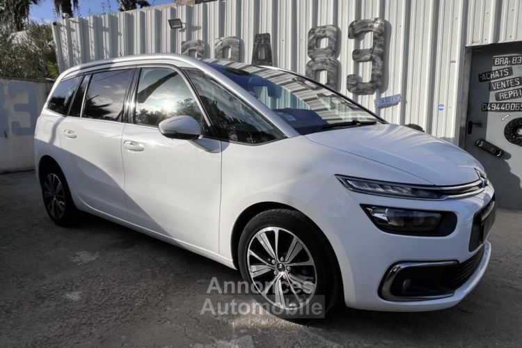 Citroen C4 Picasso Grand SpaceTourer 1.2 PureTech - 130 S&S feel - BV EAT6 bicarburation essence / bioét - <small></small> 12.990 € <small>TTC</small> - #1