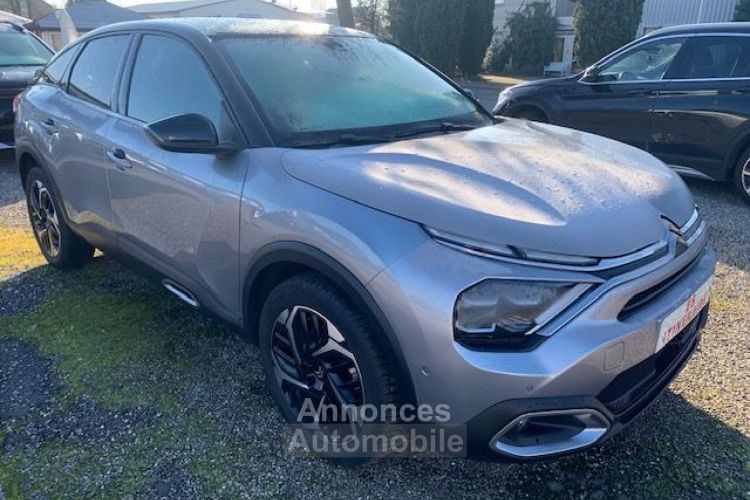 Citroen C4 SHINE Blue Hdi 130 Eat8 + 02-2024 30.900km GRIS ARTENSE affichage tête haute navigation sièges cuir tissus chauffants garantie 02-2026 carnet d'entret - <small></small> 21.990 € <small>TTC</small> - #2