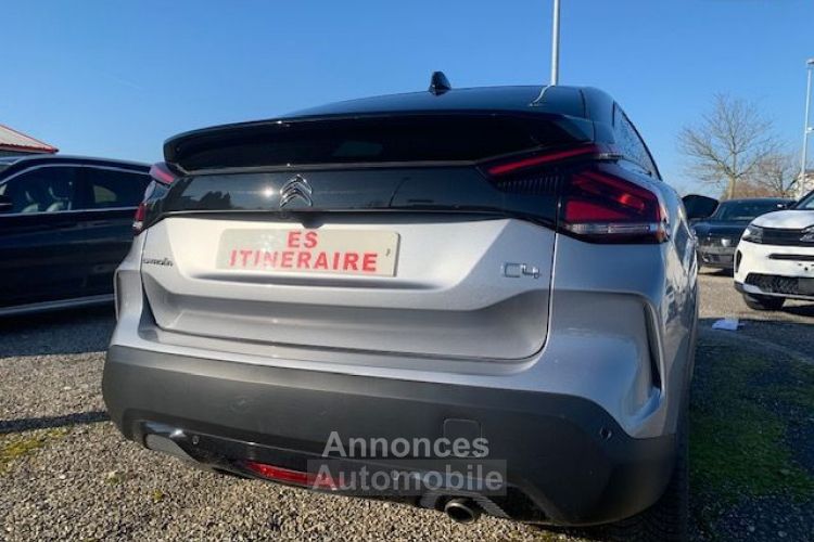 Citroen C4 SHINE Blue Hdi 130 Eat8 + 02-2024 30.900km GRIS ARTENSE affichage tête haute navigation sièges cuir tissus chauffants garantie 02-2026 carnet d'entret - <small></small> 21.990 € <small>TTC</small> - #3