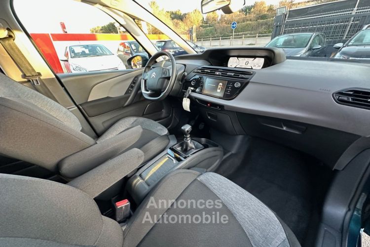 Citroen C4 SPACETOURER BlueHDi 130 SetS BVM6 GPS - <small></small> 10.490 € <small>TTC</small> - #12