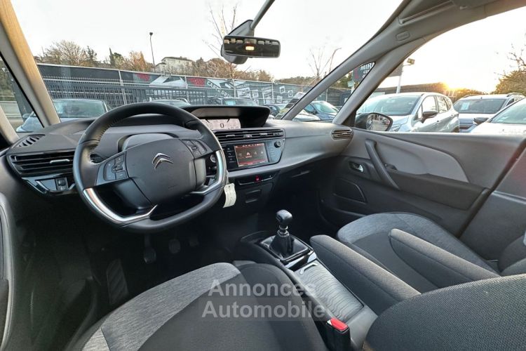 Citroen C4 SPACETOURER BlueHDi 130 SetS BVM6 GPS - <small></small> 10.490 € <small>TTC</small> - #17