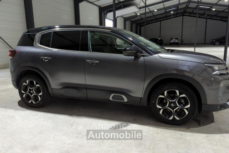 Citroen C5 AIRCROSS 1.2 PURETECH 130CV EAT8 SHINE + HAYON MAINS LIBRES + PARK ASSIST GRIS PLATINIUM / TOIT NOIR - <small></small> 26.490 € <small>TTC</small> - #1