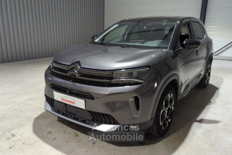 Citroen C5 AIRCROSS 1.2 PURETECH 130CV EAT8 SHINE + HAYON MAINS LIBRES + PARK ASSIST GRIS PLATINIUM / TOIT NOIR - <small></small> 26.490 € <small>TTC</small> - #2