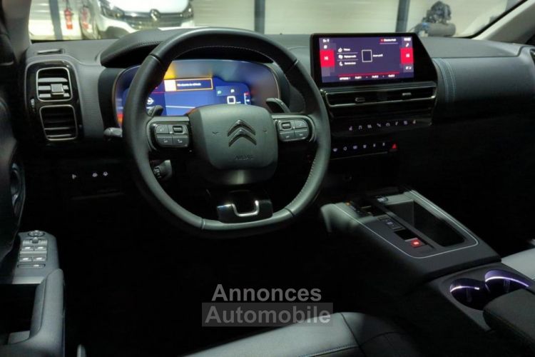 Citroen C5 AIRCROSS 1.2 PURETECH 130CV EAT8 SHINE + HAYON MAINS LIBRES + PARK ASSIST GRIS PLATINIUM / TOIT NOIR - <small></small> 26.590 € <small>TTC</small> - #9