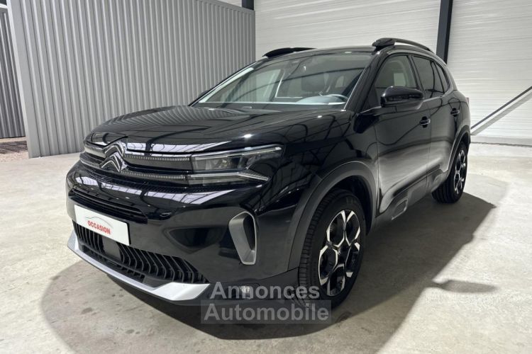 Citroen C5 AIRCROSS 1.2 PURETECH 130CV EAT8 SHINE + SIEGES CHAUFFANTS + HAYON MAINS LIBRES NOIR PERLA NERA - <small></small> 26.440 € <small>TTC</small> - #2