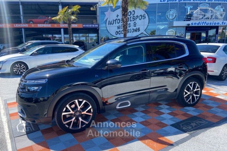 Citroen C5 AIRCROSS Hybrid 225 ë-EAT8 SHINE PACK Hype Brown Toit Ouvrant 7.4kW 1°Main - <small></small> 28.980 € <small>TTC</small> - #1