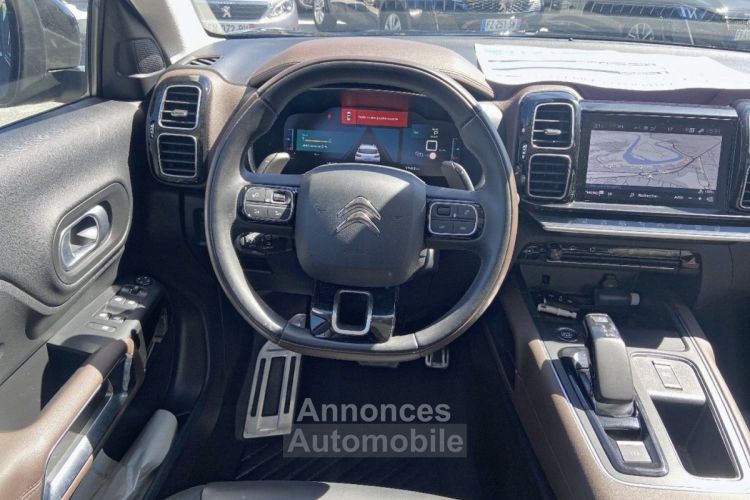 Citroen C5 AIRCROSS Hybrid 225 ë-EAT8 SHINE PACK Hype Brown Toit Ouvrant 7.4kW 1°Main - <small></small> 28.980 € <small>TTC</small> - #21
