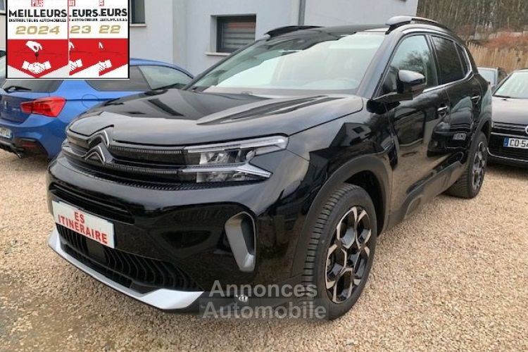 Citroen C5 Aircross MAX Blue Hdi 130 Eat8 + 11-2024 noir perla sièges chauffants alcantara cuir barres de toit disponible suite - <small></small> 29.790 € <small>TTC</small> - #1