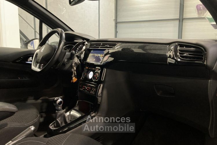 Citroen DS3 1.2 VTi 82 CH Opera Blue - <small></small> 6.490 € <small>TTC</small> - #15