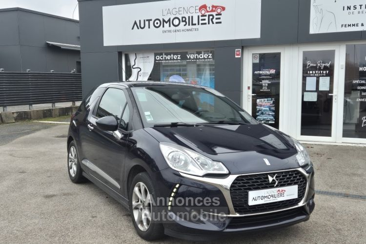 Citroen DS3 1.6 BlueHDi 100 ch So Chic - GPS - - <small></small> 10.990 € <small>TTC</small> - #3