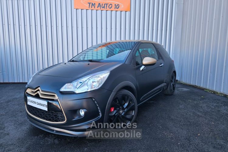 Citroen DS3 RACING 1.6 THp 203CH BVM6 GOLD MAT 105Mkms 10-2013 - <small></small> 11.990 € <small>TTC</small> - #1