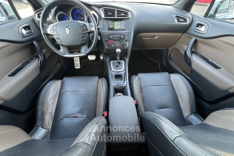 Citroen DS4 Citroën 2.0 HDi 163 Sport Chic BVA Cuir GPS DistriOK Carnet a Jour - <small></small> 7.490 € <small>TTC</small> - #13