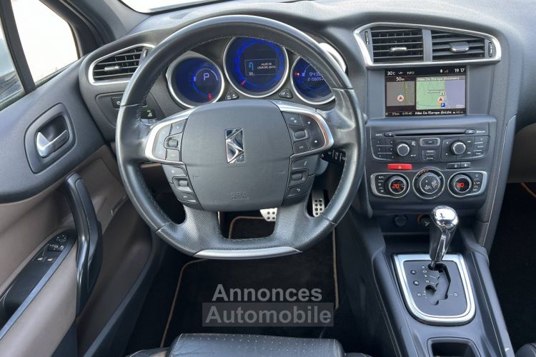 Citroen DS4 Citroën 2.0 HDi 163 Sport Chic BVA Cuir GPS DistriOK Carnet a Jour - <small></small> 7.490 € <small>TTC</small> - #14