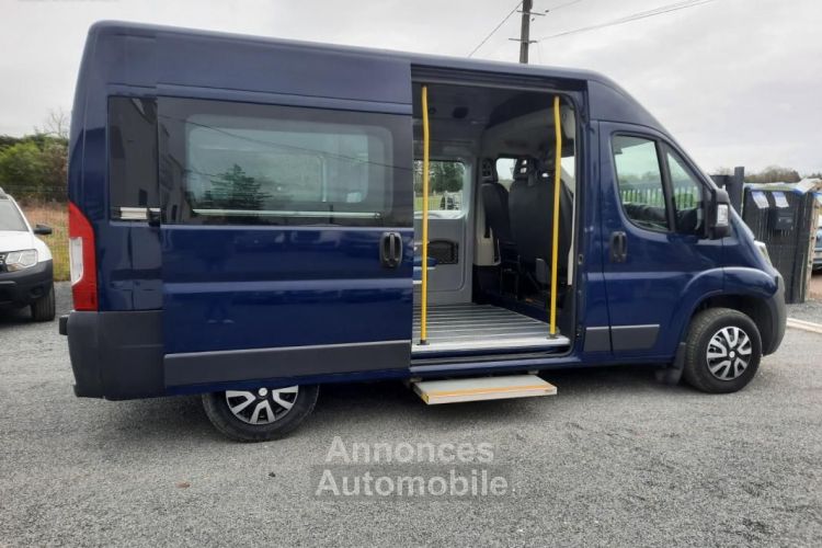 Citroen Jumper Citroën MINI BUS TPMR HANDICAPE 8 PL 2.2 HDI CONFORT PLACES 18950KMS D'ORIGINE GARANT... - <small></small> 29.990 € <small>TTC</small> - #5