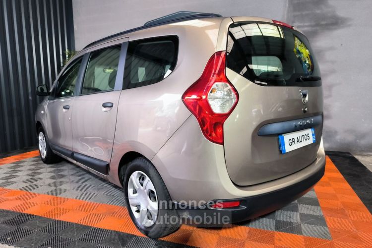 Dacia Lodgy 1.2 Tce 115cv Lauréate 1ere main Climatisation 74.000 kms Révisé et garantie 6 mois - <small></small> 9.990 € <small>TTC</small> - #5