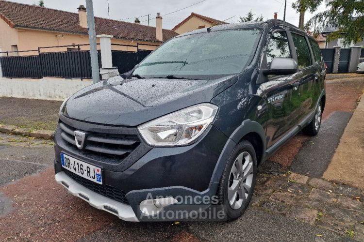 Dacia Lodgy stepway essence 7 places garantie 12-mois - <small></small> 8.950 € <small>TTC</small> - #1