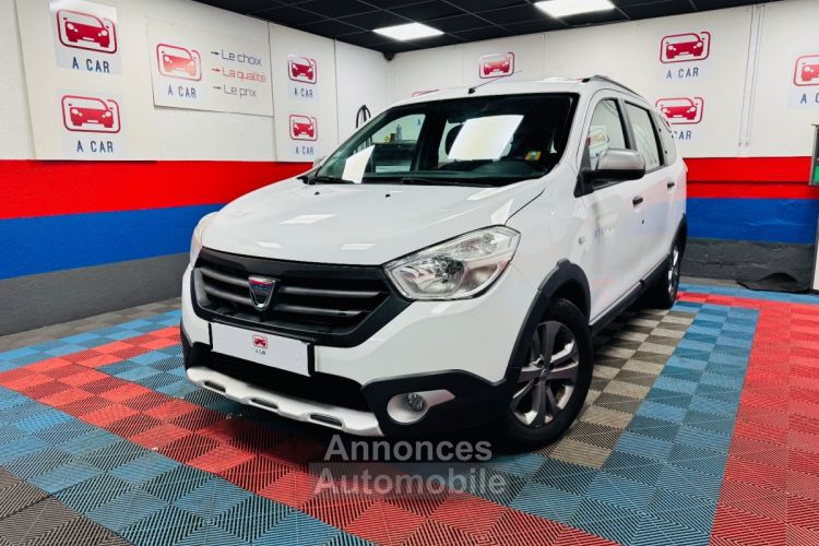 Dacia Lodgy TCe 115 7 places Stepway 98.000 KM - <small></small> 7.990 € <small>TTC</small> - #1