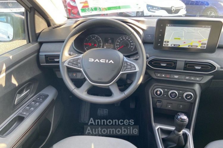 Dacia Sandero ECO-G 100 BV6 STEPWAY EXTREME + GPS Caméra JA 16 - <small></small> 18.750 € <small>TTC</small> - #21