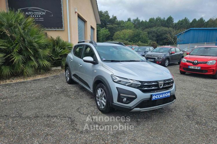 Dacia Sandero stepway 3 1.0 tce 90 cv confort -22b boite 6 vitesses 1 main toutes options garantie 12 mois europe valable chez - <small></small> 13.490 € <small>TTC</small> - #1