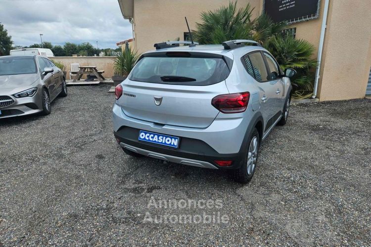 Dacia Sandero stepway 3 1.0 tce 90 cv confort -22b boite 6 vitesses 1 main toutes options garantie 12 mois europe valable chez - <small></small> 13.490 € <small>TTC</small> - #9