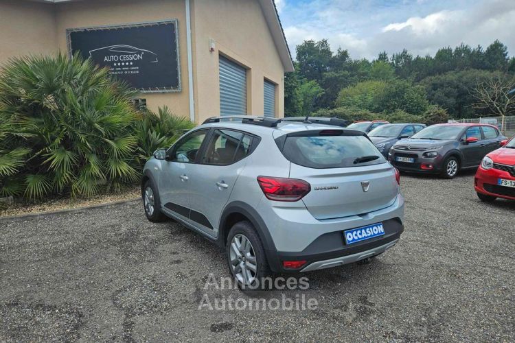 Dacia Sandero stepway 3 1.0 tce 90 cv confort -22b boite 6 vitesses 1 main toutes options garantie 12 mois europe valable chez - <small></small> 13.490 € <small>TTC</small> - #10