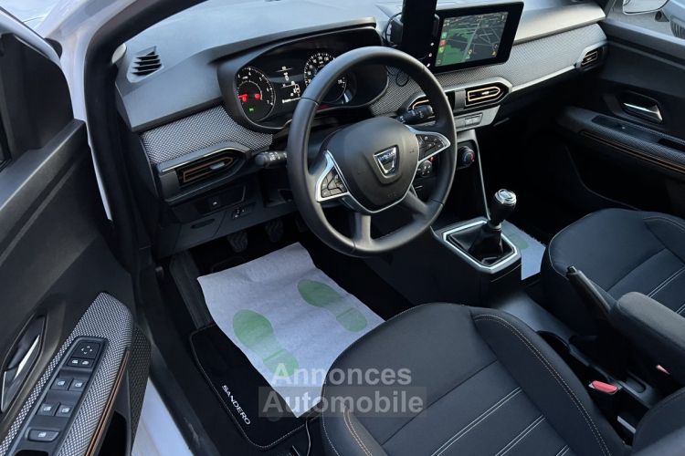 Dacia Sandero STEPWAY III GPL / ESSENCE 1.0 TCE 100 ECO-G 1ERE MAIN ECRAN APPLE CARPLAY Garantie 1an - <small></small> 14.970 € <small>TTC</small> - #7