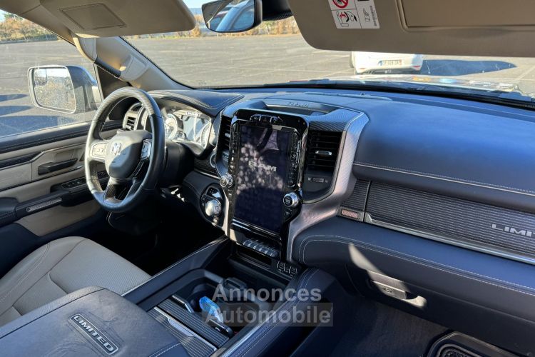 Dodge Ram 1500 LIMITED GPL ESSENCE 5.7L 395ch PREMIERE MAIN FULL OPTIONS IMMATRICULATION FRANCAISE GARANTIE 2025 - <small></small> 75.000 € <small>TTC</small> - #15