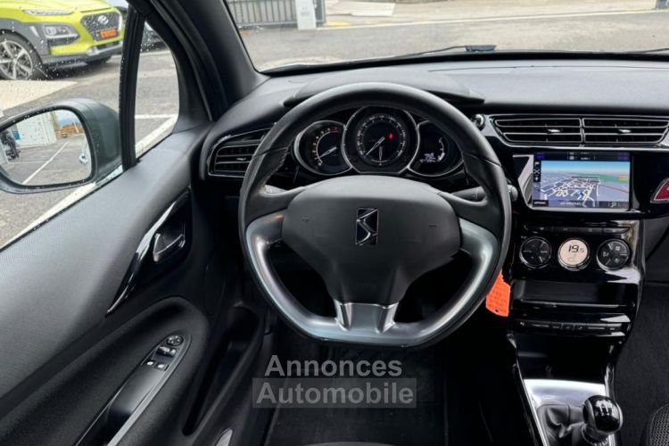 DS DS 3 1.2 puretech 110CH BECHIC CAMERA DE RECUL + APPLE CARPLAY - <small></small> 8.480 € <small>TTC</small> - #16