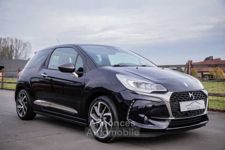 DS DS 3 Automobiles Citroën DS3 1.2 Sport Chic S - 1STE EIGENAAR - CAMERA - LEDER - XENON - CRUISECONTROL - <small></small> 12.999 € <small>TTC</small> - #3