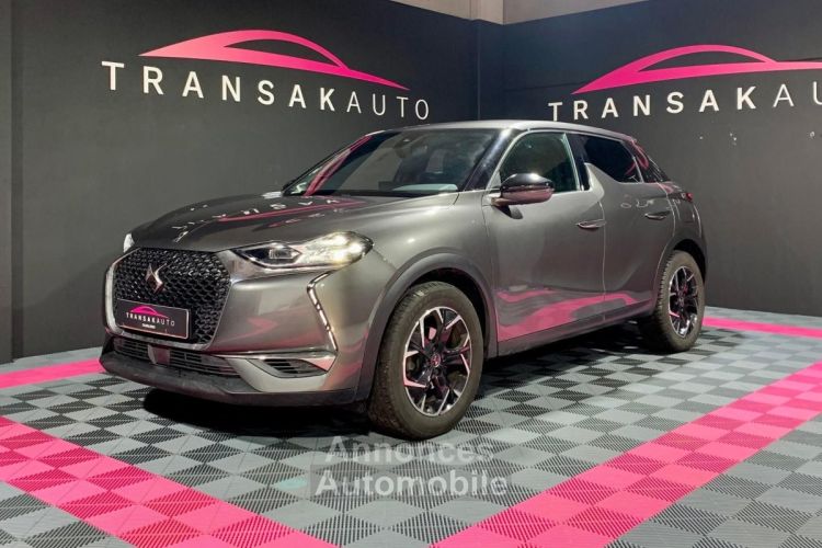 DS DS 3 CROSSBACK 1.2 SoChic 102ch / CARPLAY / BLUETOOTH / CAMERA / PARK ASSIST / REGULATEUR DE VITESSE - <small></small> 9.990 € <small>TTC</small> - #1