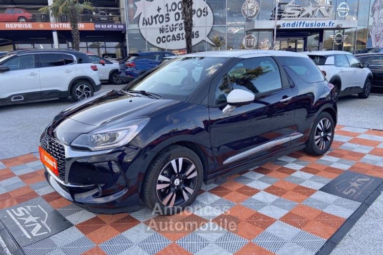 DS DS 3 DS3 1.6 BlueHDi 100 SO CHIC GPS Leds Caméra 1°Main - <small></small> 15.450 € <small>TTC</small> - #1