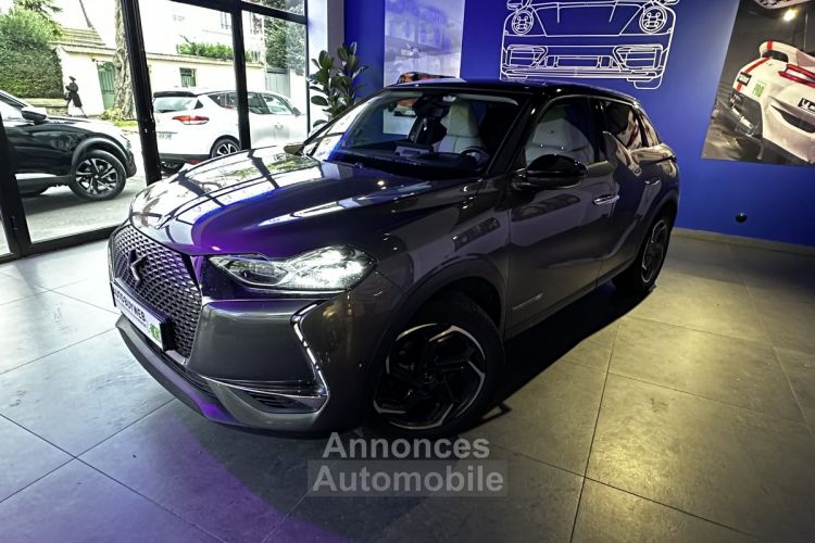 DS DS 3 DS3 CROSSBACK PureTech 130 EAT8 RIVOLI / ENTRETIEN / ATTELAGE / CUIR BLANC - <small></small> 15.880 € <small>TTC</small> - #1