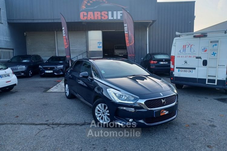 DS DS 5 1.6 BlueHDi 120cv BUSINESS BVMAN6, HISTORIQUE COMPLET, FINANCEMENT POSSIBLE - <small></small> 11.690 € <small>TTC</small> - #1