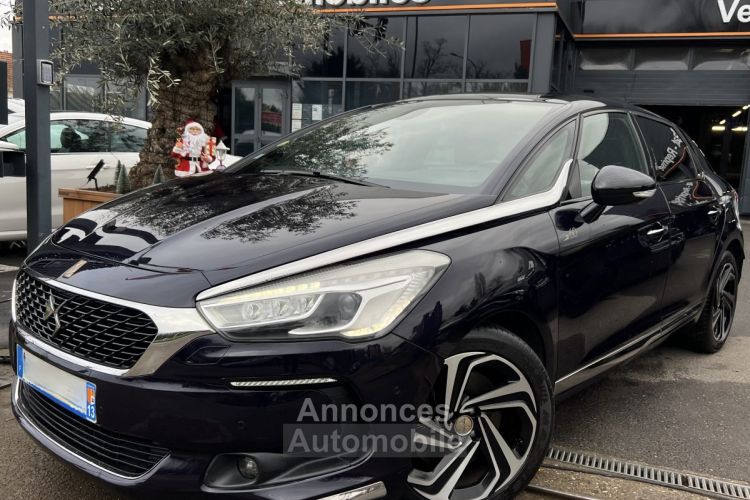 DS DS 5 PHASE 2 EDITION 1955 2.0 BLUE HDI 180 Cv BOITE AUTO CUIR GPS CAMERA TOIT PANO - GARANTIE 1AN - <small></small> 14.970 € <small>TTC</small> - #1