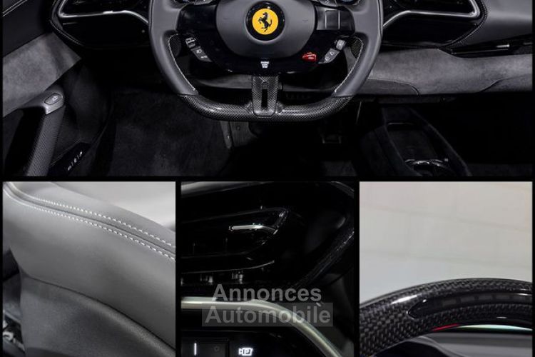 Ferrari 296 GTB GTS V6 3.0 830 – 1°Main Française Carbone Lift Cam. 360 AFS Alcantara 2922EMOIS - <small></small> 389.900 € <small>TTC</small> - #9