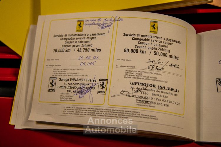 Ferrari 348 TB 3.4i V8 - ONDERHOUDSHISTORIEK - OLDTIMER - BELGISCHE WAGEN - <small></small> 69.999 € <small>TTC</small> - #40