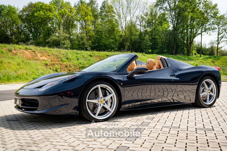 Ferrari 458 Italia Spider Bleu Pozzi - Garantie Power 1 An - <small></small> 239.900 € <small>TTC</small> - #3